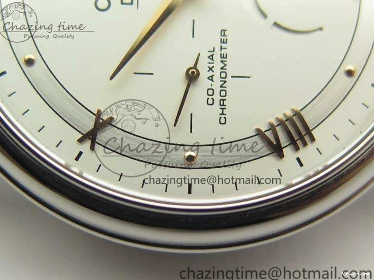 0428 De Ville Prestige Real Power Reserve SS TW 1:1 Best Edition White Dial RG Markers On Leather Strap A Thermal 8089